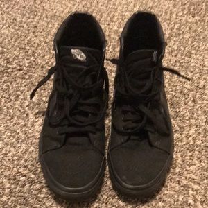 Black High Top Vans